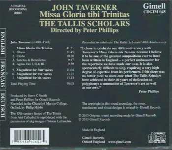 CD John Taverner: Missa Gloria Tibi Trinitas