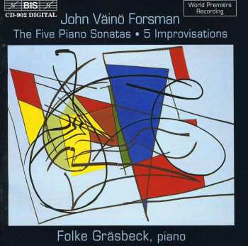 CD Folke Gräsbeck: The Five Piano Sonatas / 5 Improvisations