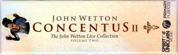 10CD/Dobozkészlet John Wetton: Concentus II - The John Wetton Live Collection Volume Two