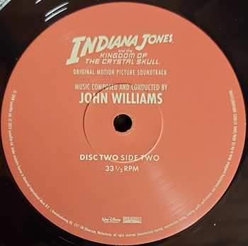 2LP John Williams: Indiana Jones And The Kingdom Of The Crystal Skull (Original Motion Picture Soundtrack) LTD
