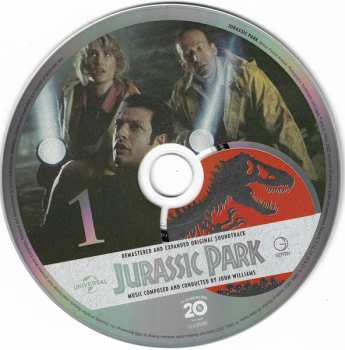 2CD John Williams: Jurassic Park (Remastered And Expanded Original Soundtrack) LTD