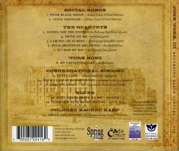 CD John Work: Recording Black Culture
