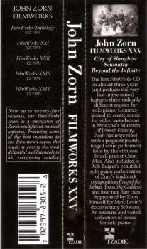CD John Zorn: Filmworks XXV — City Of Slaughter / Schmatta / Beyond The Infinite