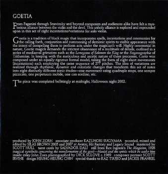 CD John Zorn: From Silence To Sorcery