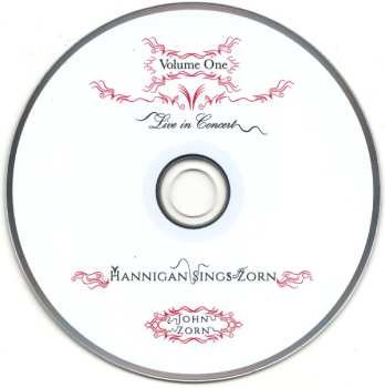 CD John Zorn: Hannigan Sings Zorn Volume One Live In Concert
