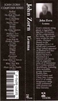 CD John Zorn: Lemma