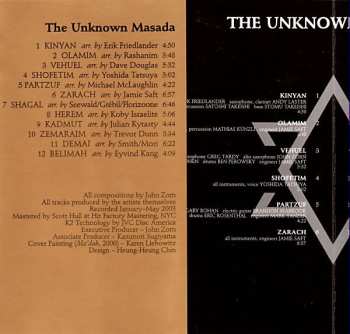 CD John Zorn: The Unknown Masada