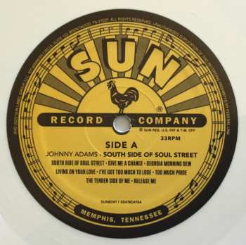 LP Johnny Adams: South Side Of Soul Street (The SSS Sessions) CLR | LTD