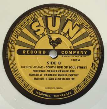 LP Johnny Adams: South Side Of Soul Street (The SSS Sessions) CLR | LTD
