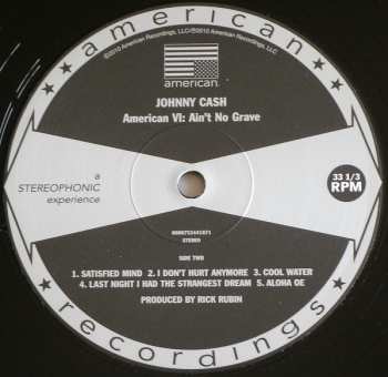 LP Johnny Cash: American VI: Ain't No Grave