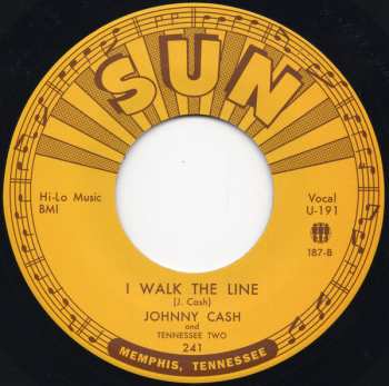 SP Johnny Cash & The Tennessee Two: Get Rhythm / I Walk The Line