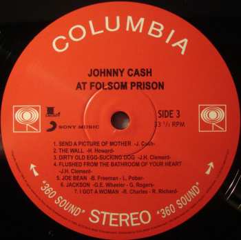 2LP Johnny Cash: At Folsom Prison