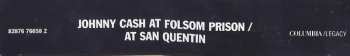 2CD/Dobozkészlet Johnny Cash: At Folsom Prison / At San Quentin (The 2 Classic Prison Concerts)