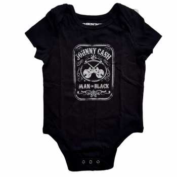 Merch Johnny Cash: Gyermek Body Man In Black 