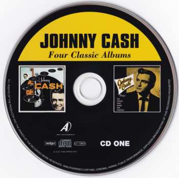 2CD Johnny Cash: Four Classic Albums