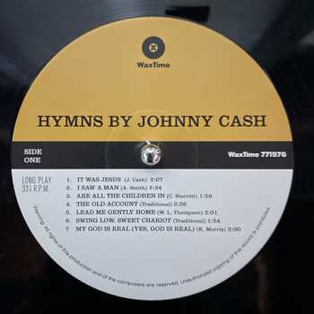LP Johnny Cash: Hymns By Johnny Cash LTD