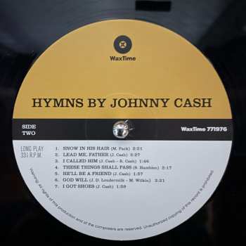 LP Johnny Cash: Hymns By Johnny Cash LTD