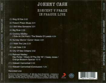 CD Johnny Cash: Koncert V Praze = In Prague Live