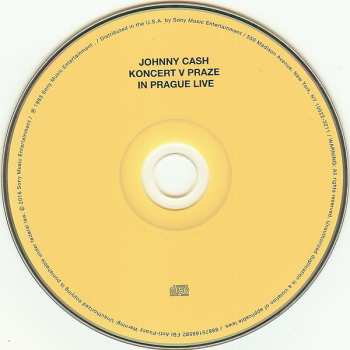 CD Johnny Cash: Koncert V Praze = In Prague Live