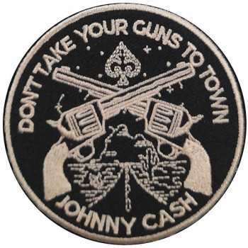 Merch Johnny Cash: Felvarró Don't Take Your Guns