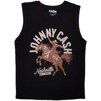 Merch Johnny Cash: Tank Póló Nashville Concert