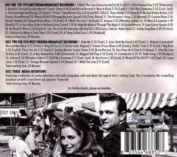3CD/Dobozkészlet Johnny Cash: The Broadcast Archive