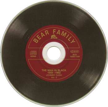 5CD/Dobozkészlet Johnny Cash: The Man In Black • 1959-'62