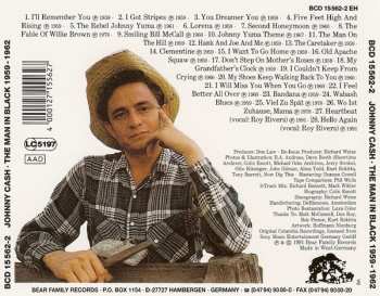 5CD/Dobozkészlet Johnny Cash: The Man In Black • 1959-'62
