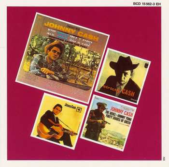 5CD/Dobozkészlet Johnny Cash: The Man In Black • 1959-'62