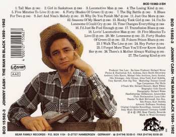 5CD/Dobozkészlet Johnny Cash: The Man In Black • 1959-'62