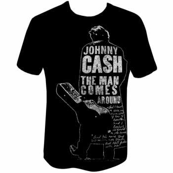 Merch Johnny Cash: Póló Man Comes Around 