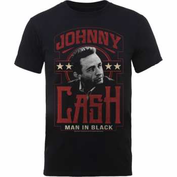 Merch Johnny Cash: Póló Man In Black 
