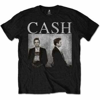 Merch Johnny Cash: Póló Mug Shot 