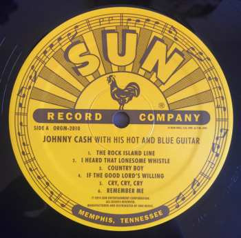 LP Johnny Cash: With His Hot And Blue Guitar