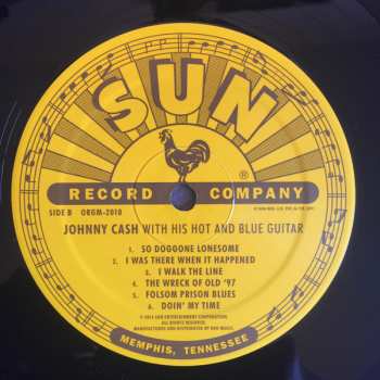LP Johnny Cash: With His Hot And Blue Guitar