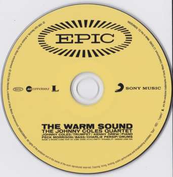CD Johnny Coles Quartet: The Warm Sound