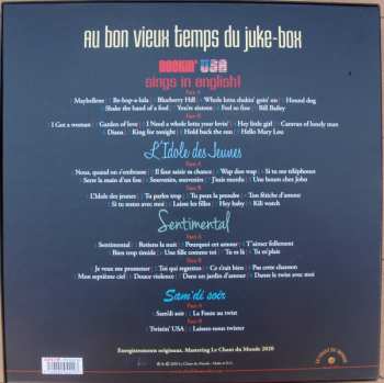 3LP Johnny Hallyday: Au Bon Vieux Temps Du Juke-box LTD
