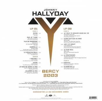 2LP Johnny Hallyday: Bercy 2003