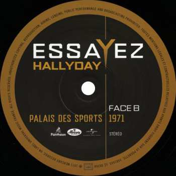 LP Johnny Hallyday: Essayez (Bercy 2003) LTD | NUM