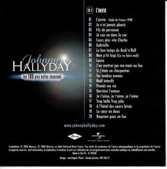 5CD/Dobozkészlet Johnny Hallyday: L'album De Sa Vie