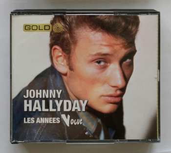 3CD/Dobozkészlet Johnny Hallyday: Les Années Vogue