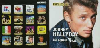 3CD/Dobozkészlet Johnny Hallyday: Les Années Vogue