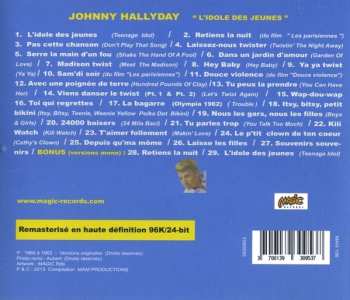 CD Johnny Hallyday: L'Idole Des Jeunes