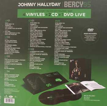 4LP/2CD/DVD/Dobozkészlet Johnny Hallyday: Bercy 95 LTD
