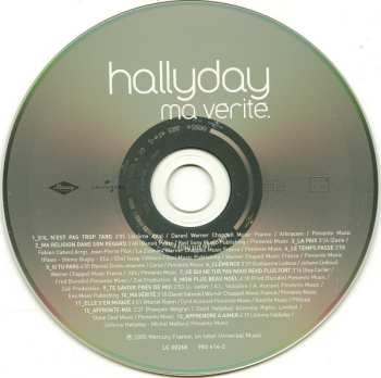 CD Johnny Hallyday: Ma Vérité