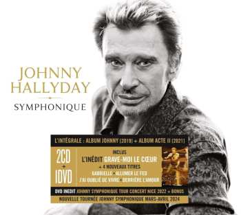 2CD/DVD Johnny Hallyday: Symphonique