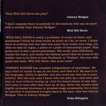 2CD Johnny Hodges: Con-Soul & Jazz - Wild Bill Is The Boss!
