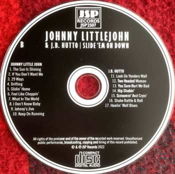 2CD Johnny Littlejohn & J.B. Hutto: Slide 'Em On Down Chicago Slide Guitar 1966-1992