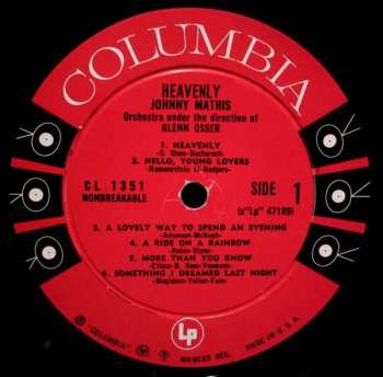LP Johnny Mathis: Heavenly