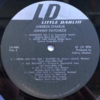 LP Johnny Paycheck: Jukebox Charlie